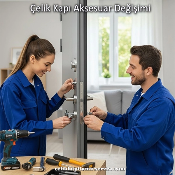 Çelik Kapı Aksesuar Değişimi